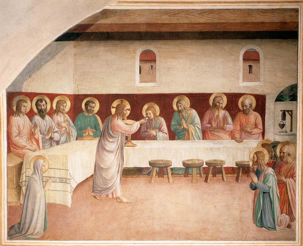 Isrituzione dell'eucarestia - Convento di San Marco, Florence